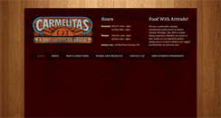 Desktop Screenshot of carmelitasasouthwesterngrille.com
